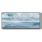 Calm Seascape I - Floater Framed Canvas Print