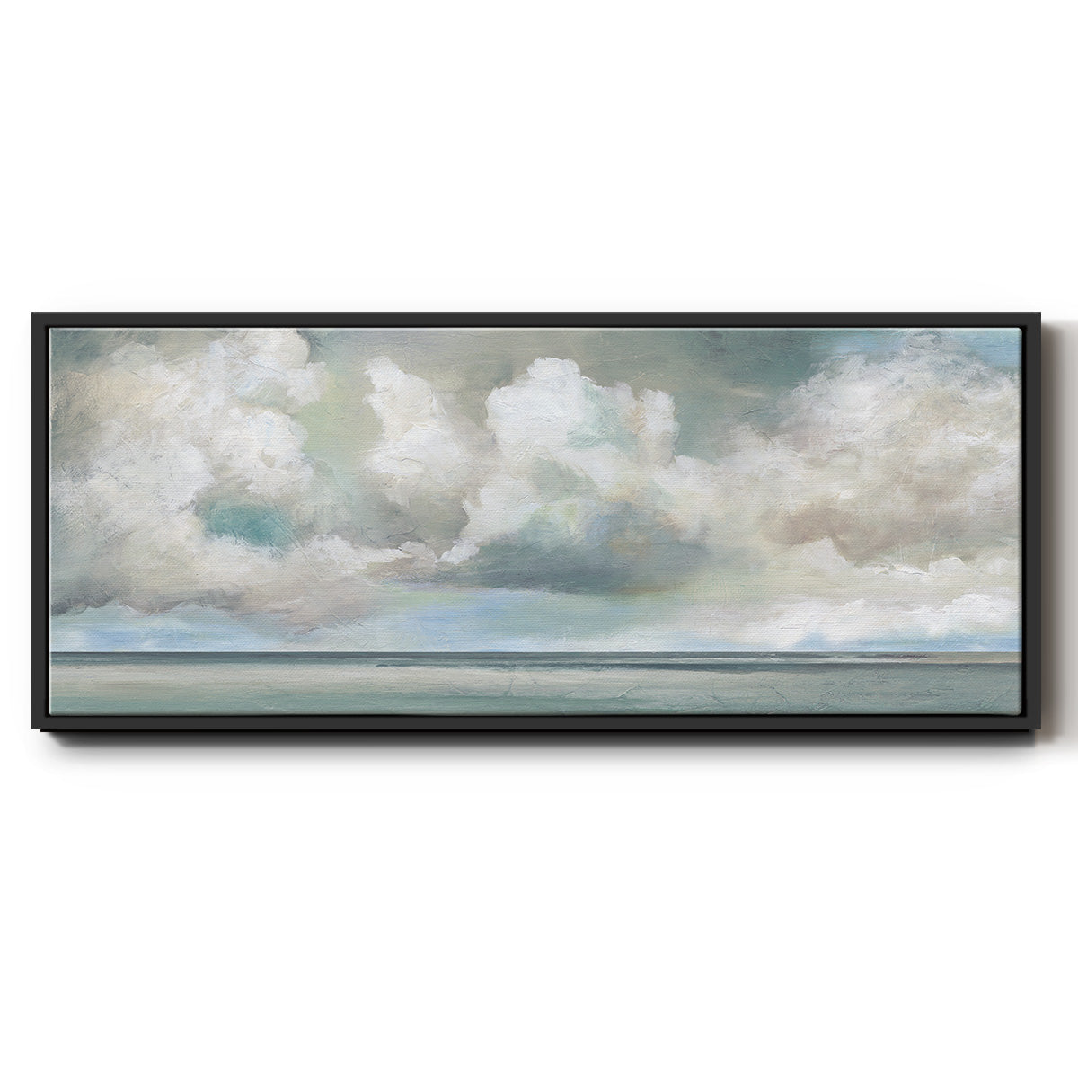 Cloudscape Vista I - Floater Framed Canvas Print
