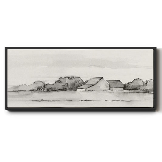 Wyeth Barn II - Floater Framed Canvas Print