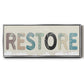 Restore Your Self - Floater Framed Canvas Print