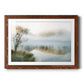 Golden Mirror of October - Barnwood Framed Art Print