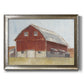 Rustic Red Barn II Premium Framed Canvas- Ready to Hang