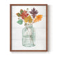 Harvest Home Leaves II - Restickable Framed Art Print