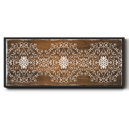 Boho Panel - Floater Framed Canvas Print