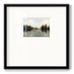 Rainy Sunset - Double Matboard Framed Print