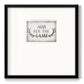 Aim Game - Double Matboard Framed Print