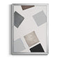 Block Encounter Revisit II - Modern Framed Canvas Print