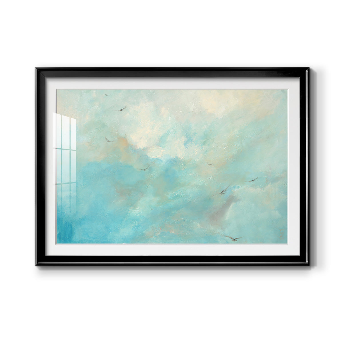 Flying Home  Premium Framed Print - Ready to Hang