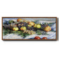 Still Life with Pears and Grapes, 1880 - Floater Framed Canvas Print