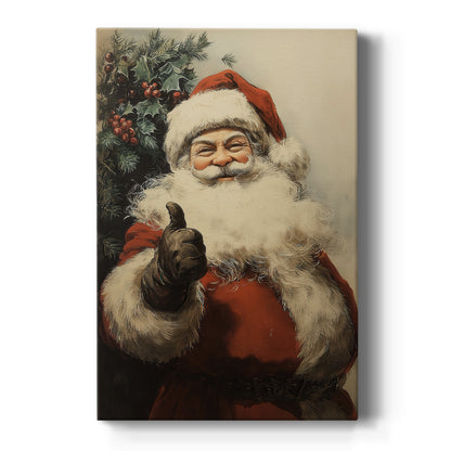 Candlelit Carol - Canvas Art Print