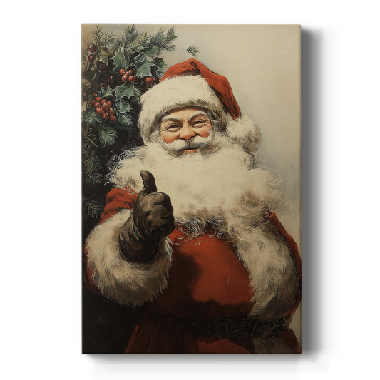 Candlelit Carol - Canvas Art Print