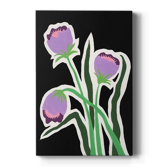 Pop Flowers II - Canvas Art Print