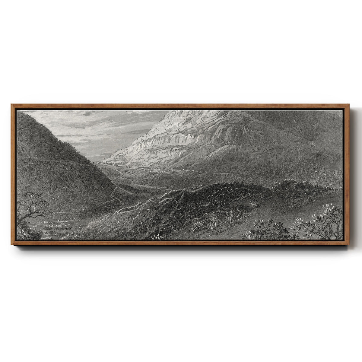 Cumberland Gap - Floater Framed Canvas Print
