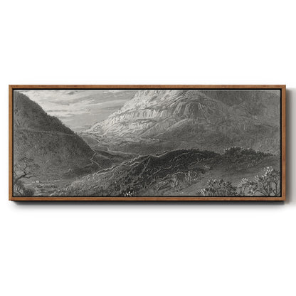 Cumberland Gap - Floater Framed Canvas Print
