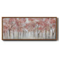 Blushing Spring - Floater Framed Canvas Print
