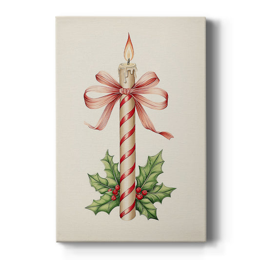 Gilded Nativity Square - Canvas Art Print