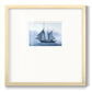 Misty Sail Premium Framed Print Double Matboard