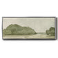 On Course I - Floater Framed Canvas Print