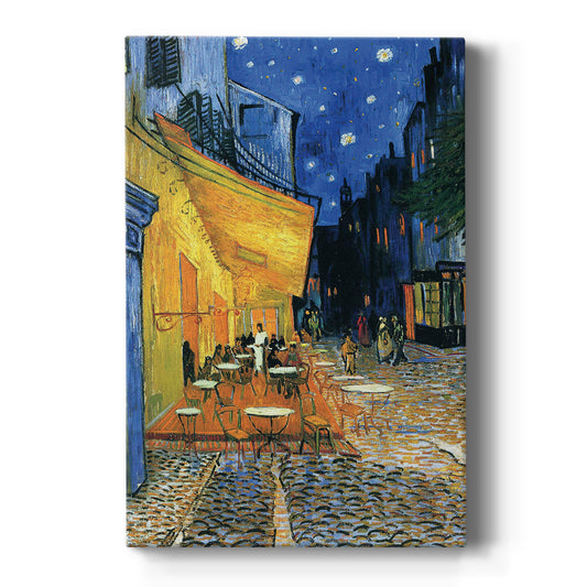 Café Terrace at Night - Canvas Art Print
