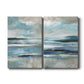 Distant Drama I Premium Gallery Wrapped Canvas - Ready to Hang - Set of 2 - 8 x 12 Each