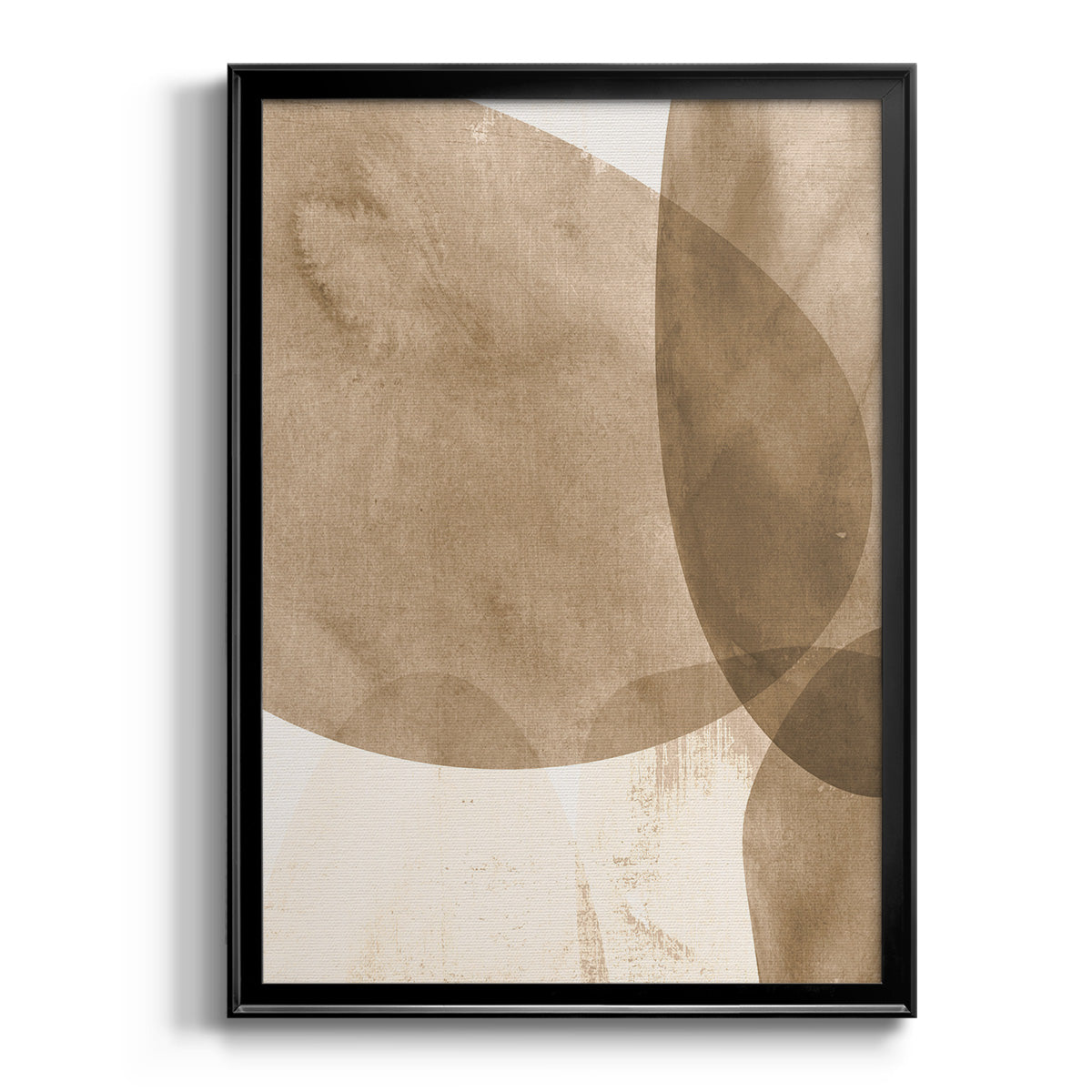 Neutral Object I - Modern Framed Canvas Print