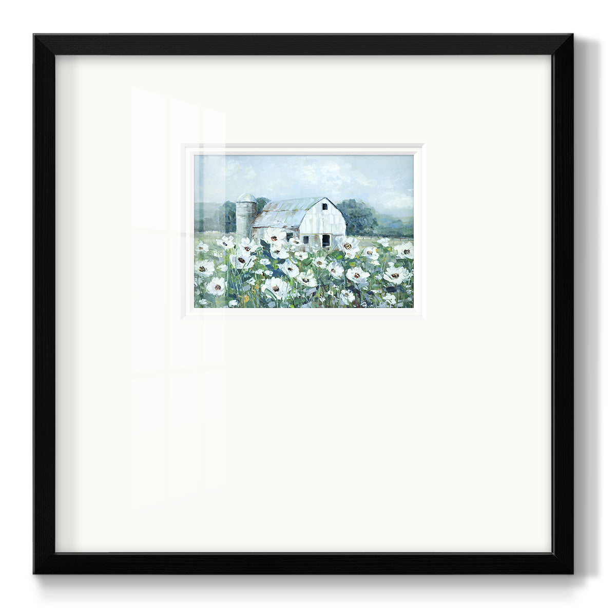 Dream Fields - Double Matboard Framed Print