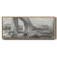 Richmond from the James - Floater Framed Canvas Print