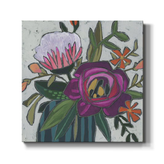 Carnivale Flora II - Canvas Art Print