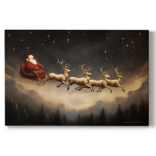 Candlelit Blessing - Canvas Art Print