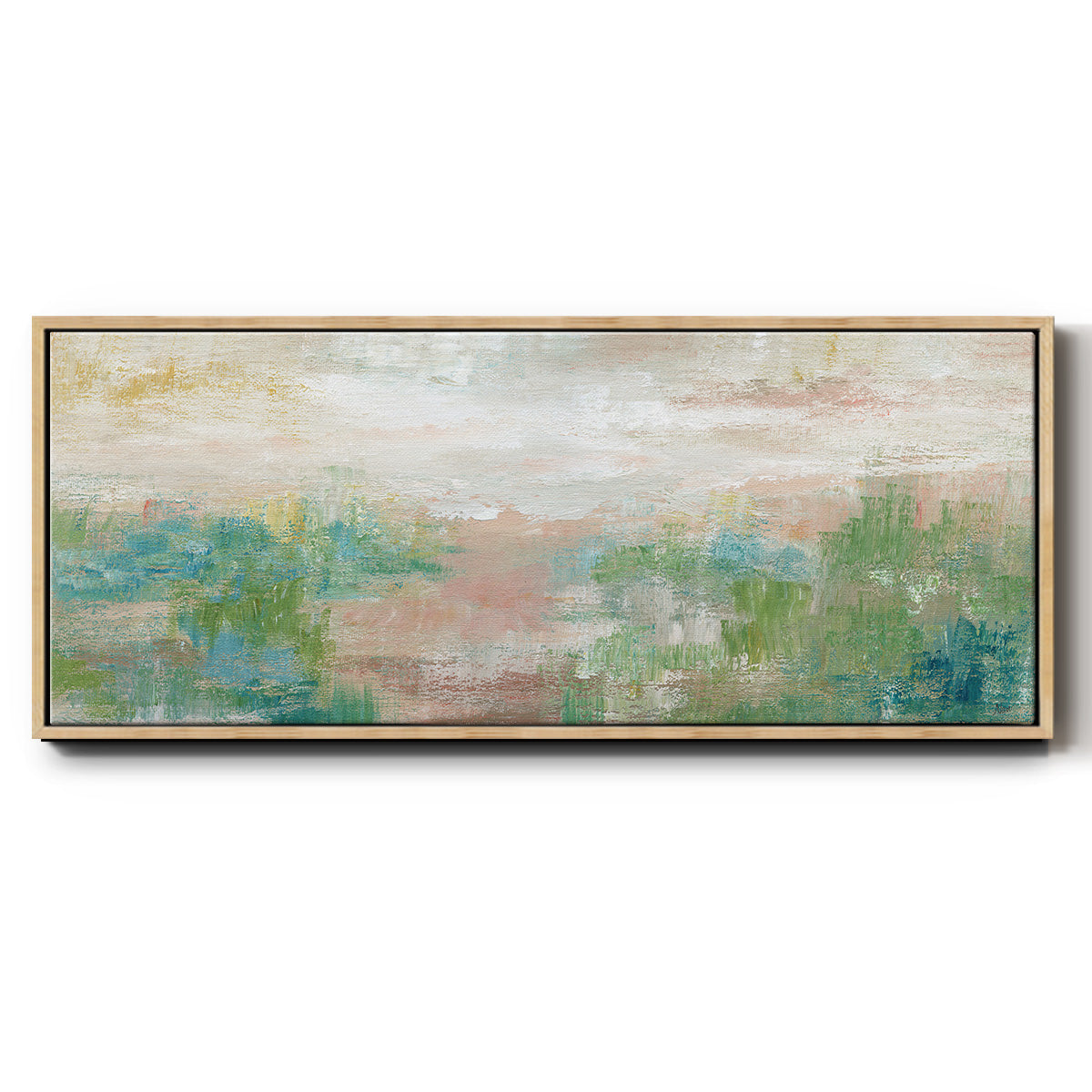 Sea Oats II - Floater Framed Canvas Print