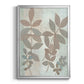 Leaf Cluster I - Modern Framed Canvas Print