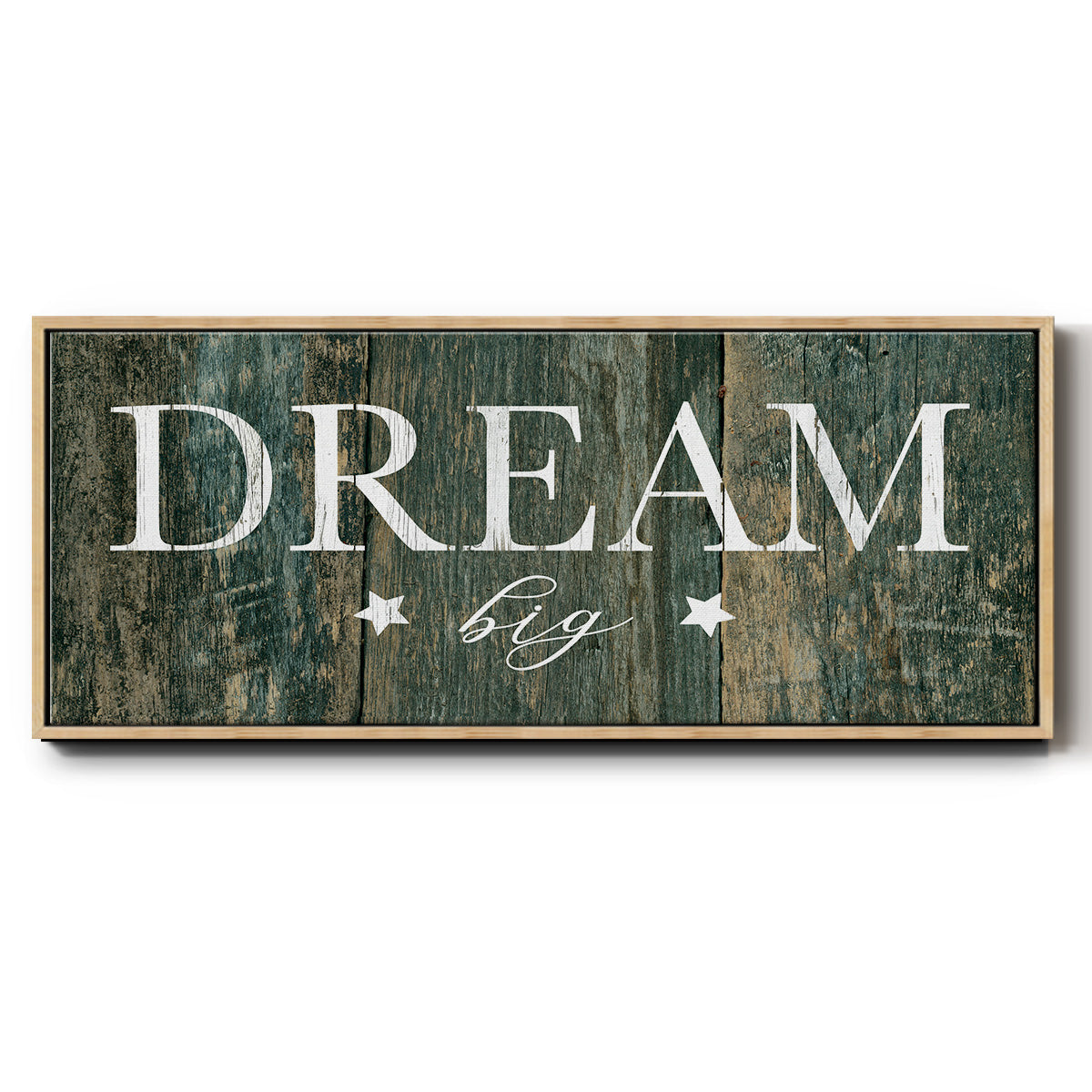 Dream Big - Floater Framed Canvas Print