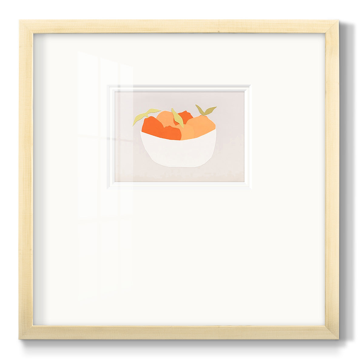 Sumo Citrus II - Double Matboard Framed Print