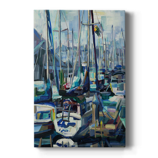 Edmonds Marina - Canvas Art Print