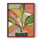 Potted Bird of Paradise - Restickable Framed Art Print