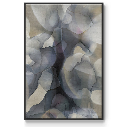 Heavy Weather - Floater Framed Canvas Print