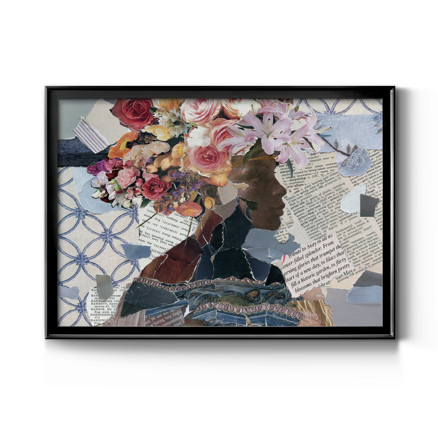 Contemplation I - Modern Framed Canvas Print
