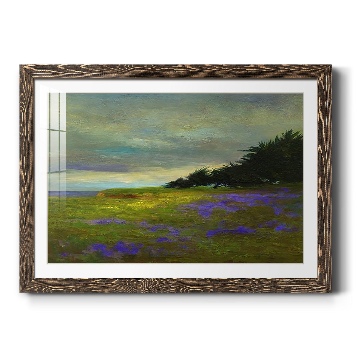 Coastal Views VI - Barnwood Framed Art Print