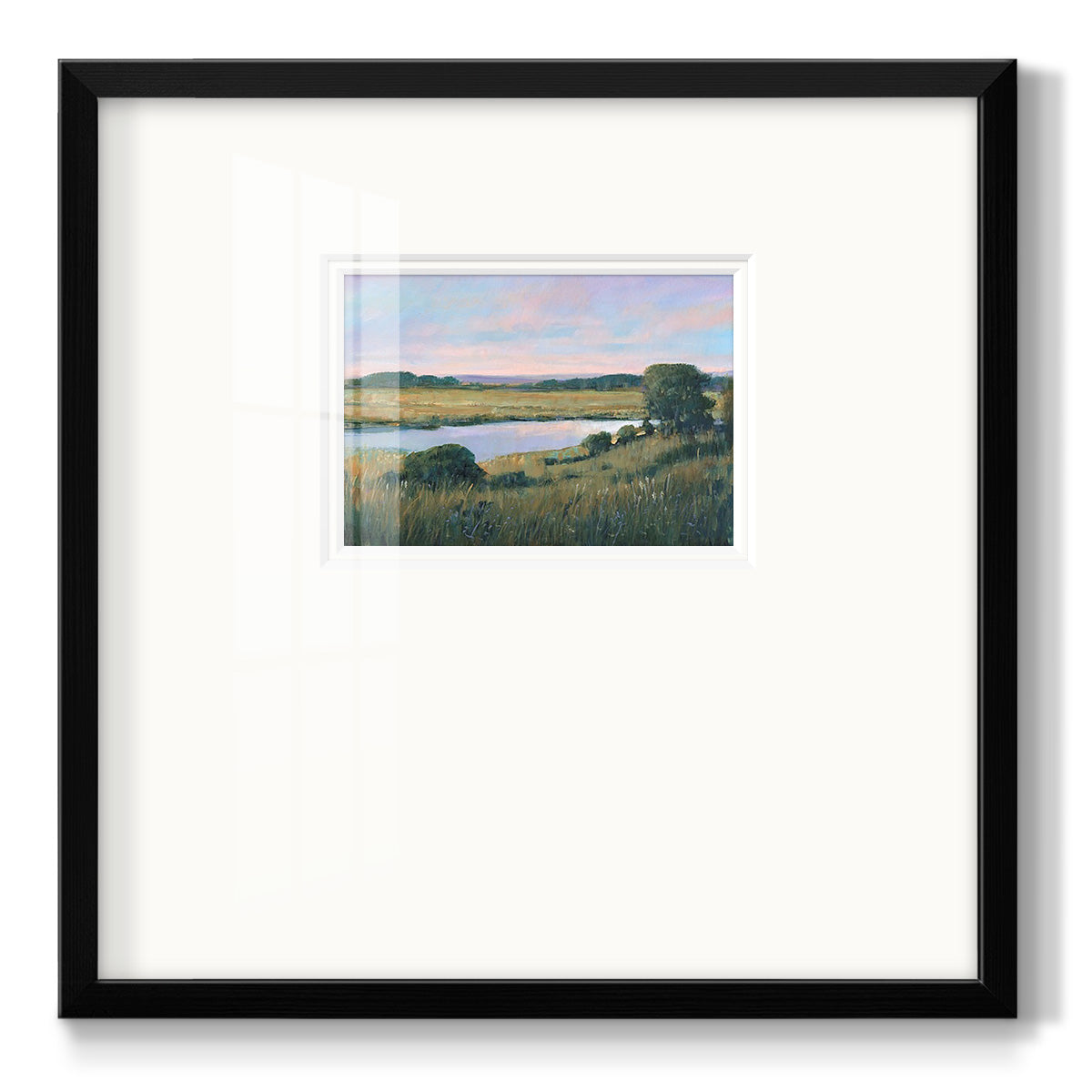 Spring Marsh II Premium Framed Print Double Matboard