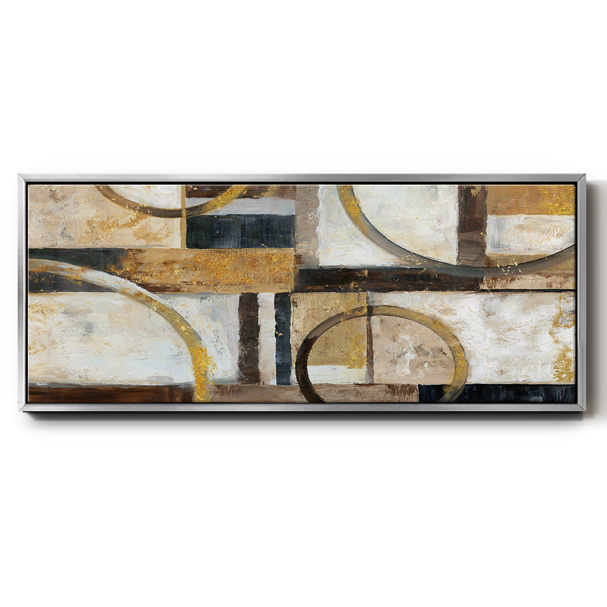 Interplay - Floater Framed Canvas Print
