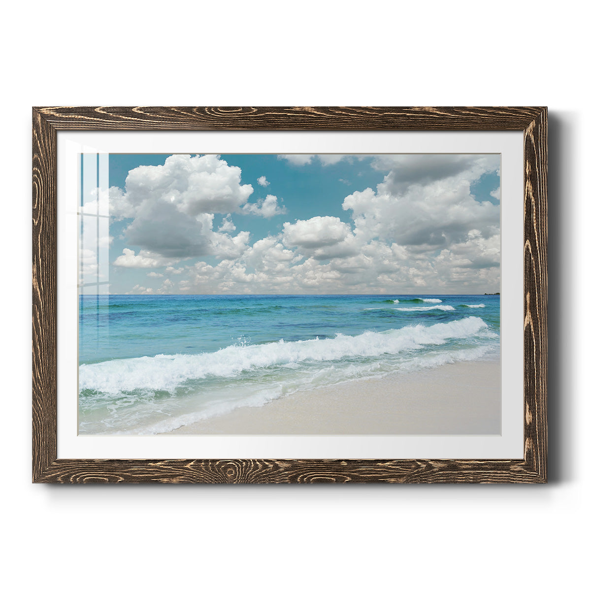 Beach Bliss - Barnwood Framed Art Print