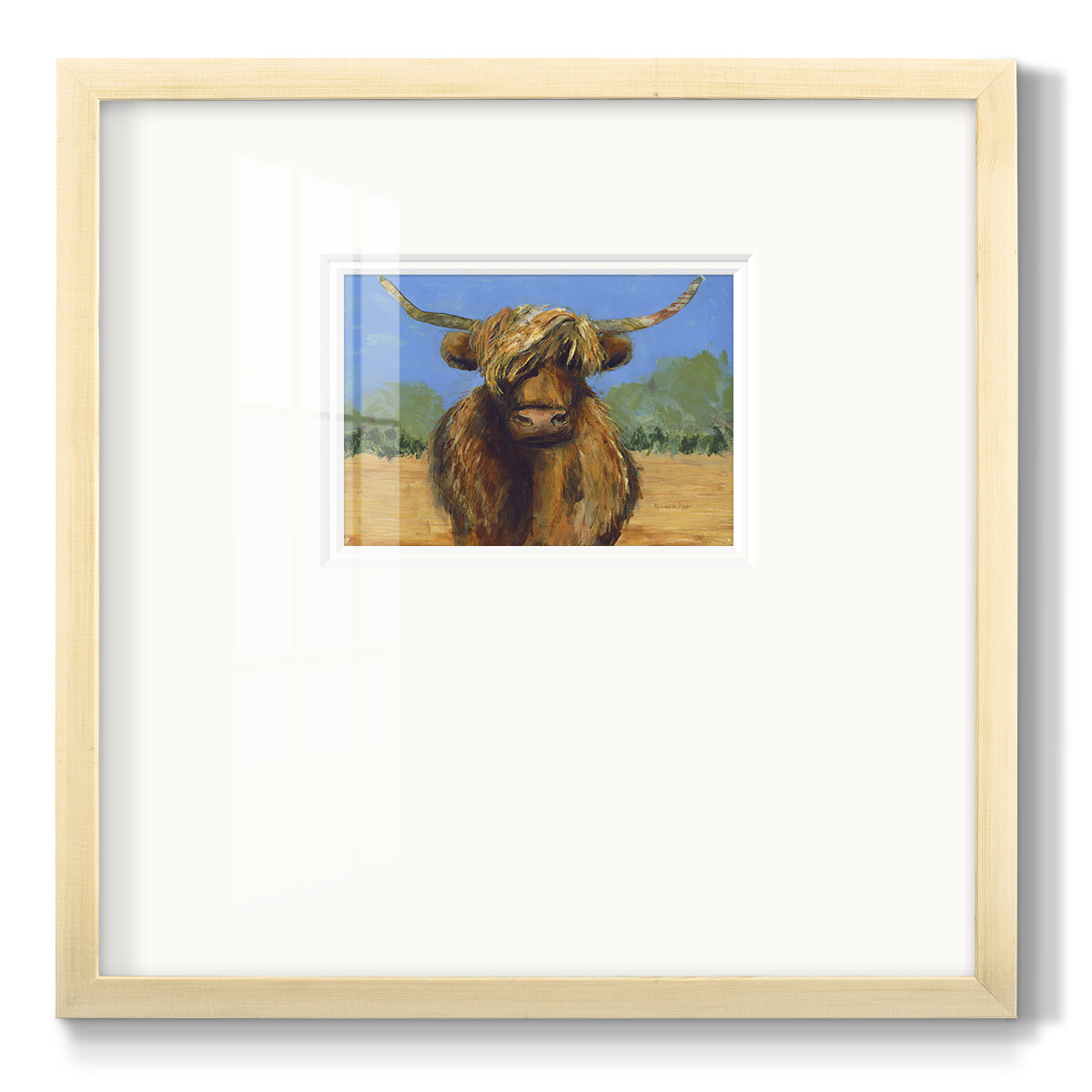 Shorty Premium Framed Print Double Matboard