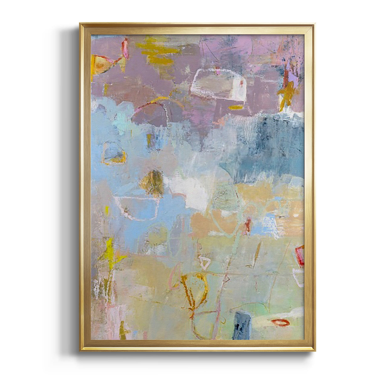 Whilst I - Modern Framed Canvas Print