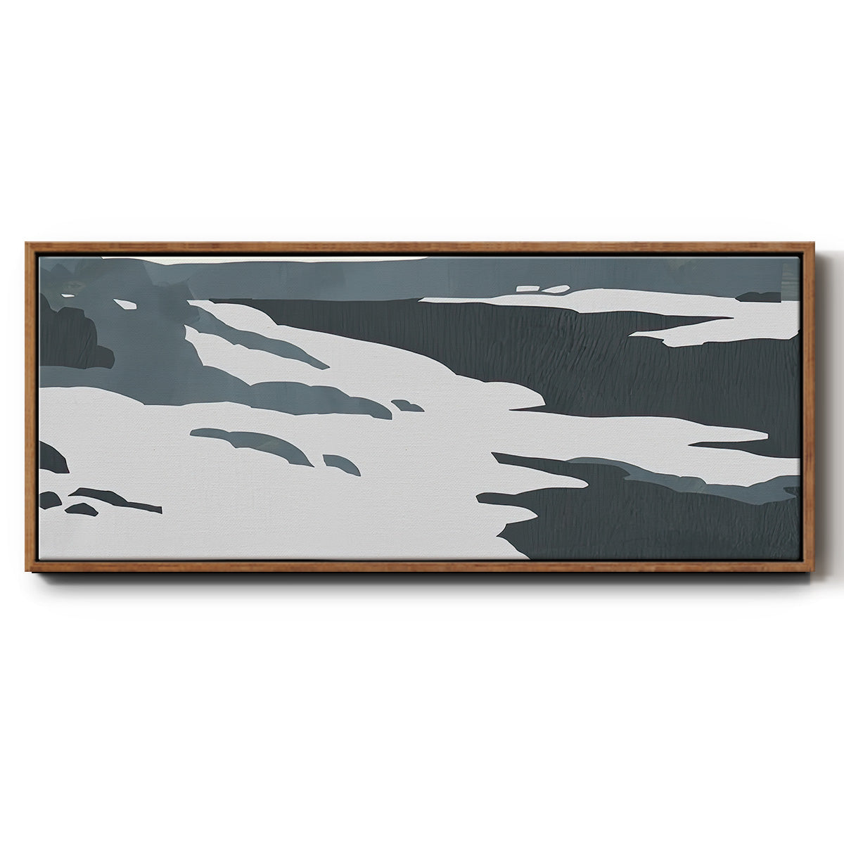 Cutter Island III - Floater Framed Canvas Print