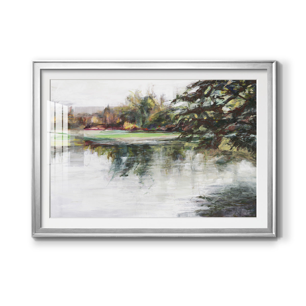 Upon Reflection Premium Framed Print - Ready to Hang