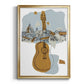 Rehearsal III - Modern Framed Canvas Print