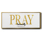 Pray Continually - Floater Framed Canvas Print