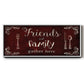 Friends and Family - Floater Framed Canvas Print