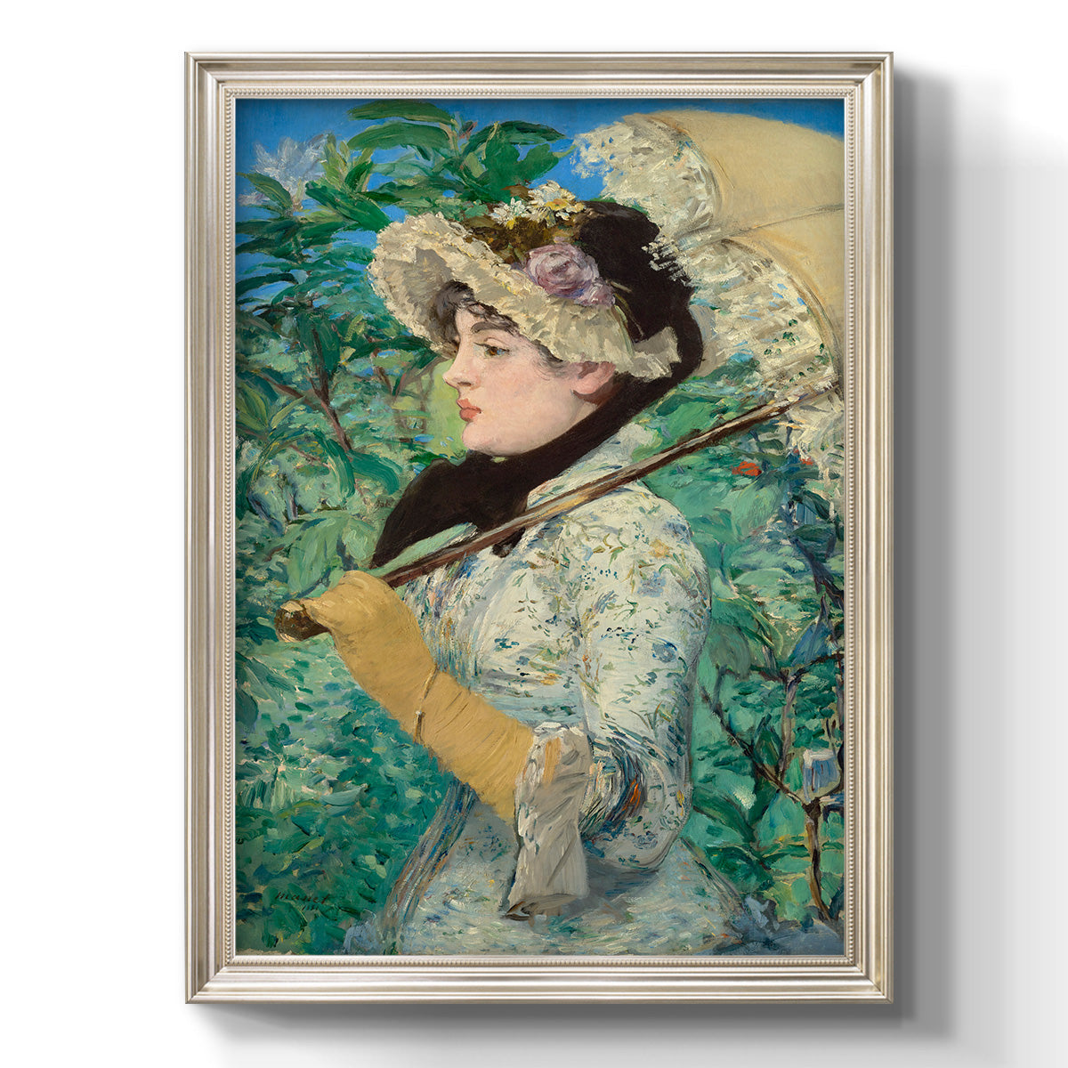 Spring - Ornate Framed Canvas Print