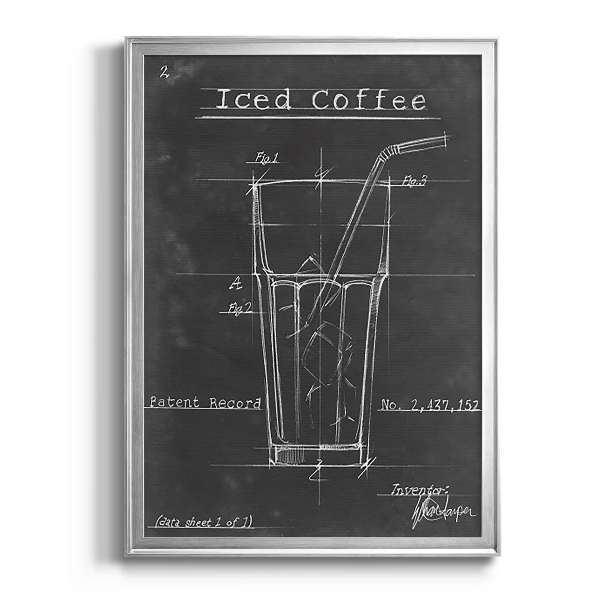Morning Routine IV - Modern Framed Canvas Print
